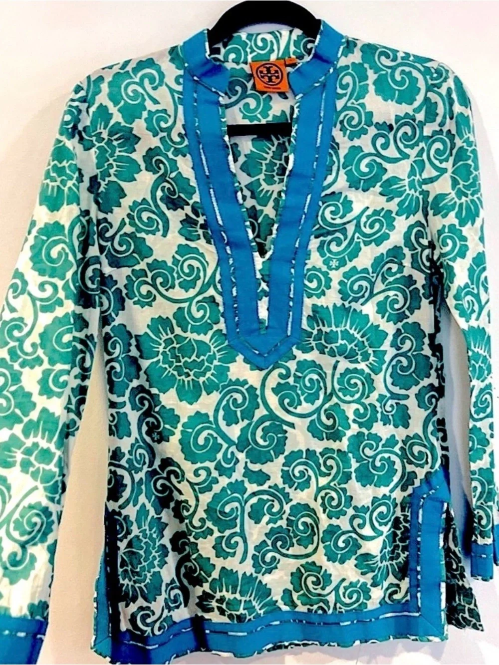 Tory Burch ‘Tory’ Resort Wear Tunic Coverup Top